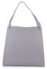 Kožené kabelka shopper bag Vittoria Gotti šedá 8286